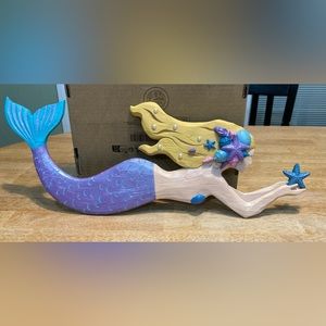 Hand painted Mermaid Wall Decor